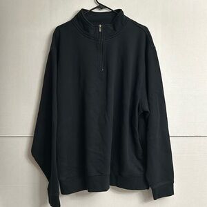 L.L Bean Mens Black Traditional Fit Long Sleeves Casual Zip Up Jacket Size XL